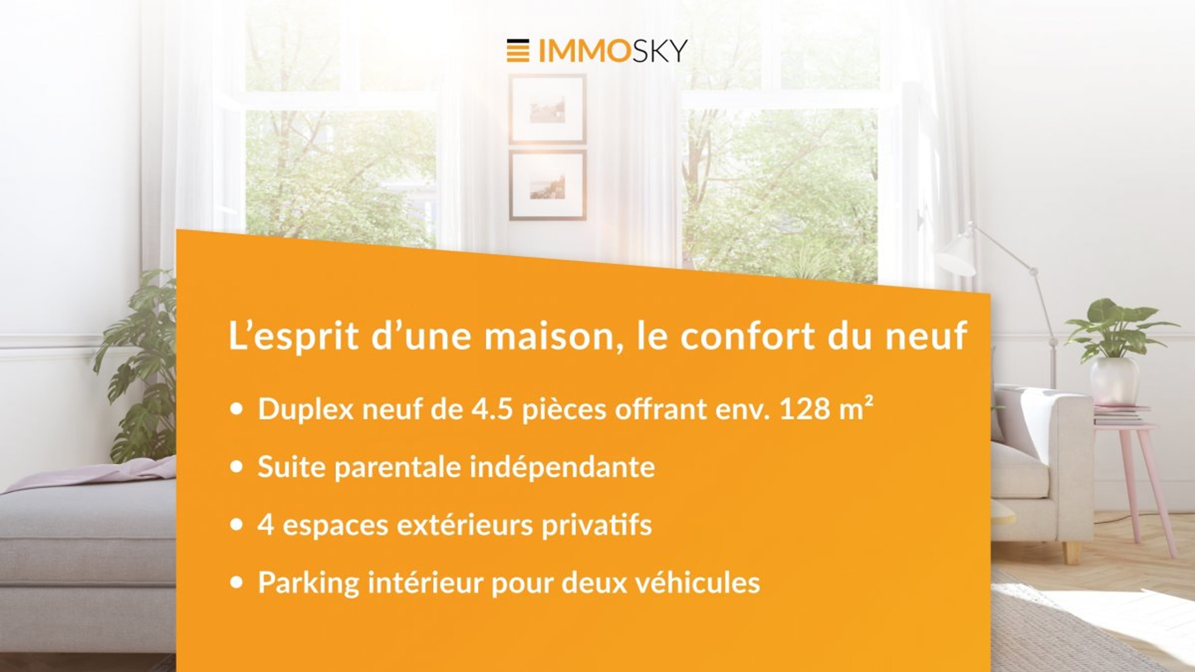 Le confort d'une maison dans un duplex neuf - Bild 1