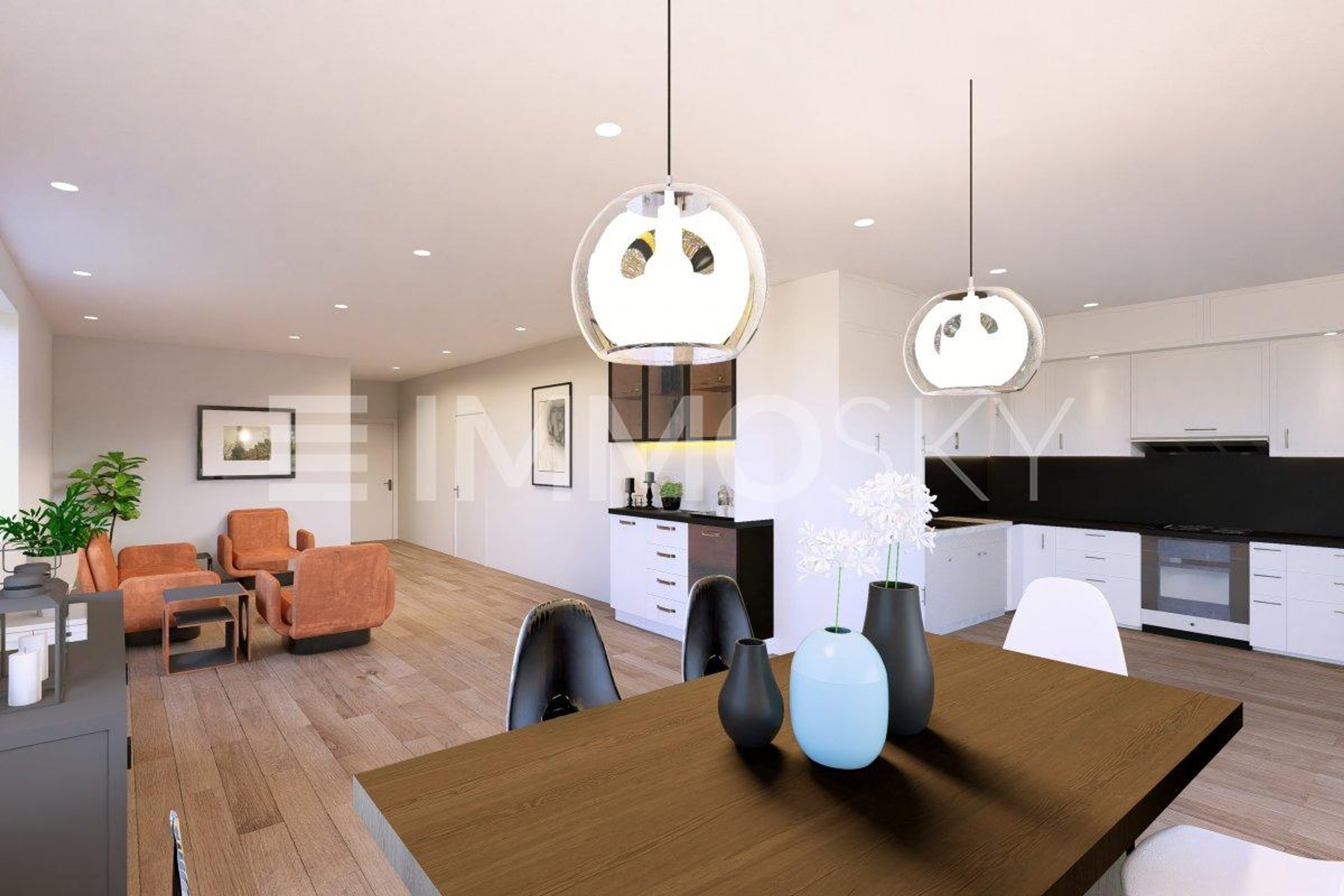 EXCLUSIVITÉ ! Spacieux 3,5 pièces avec loggia d'env. 21 m2 ! - Bild 1