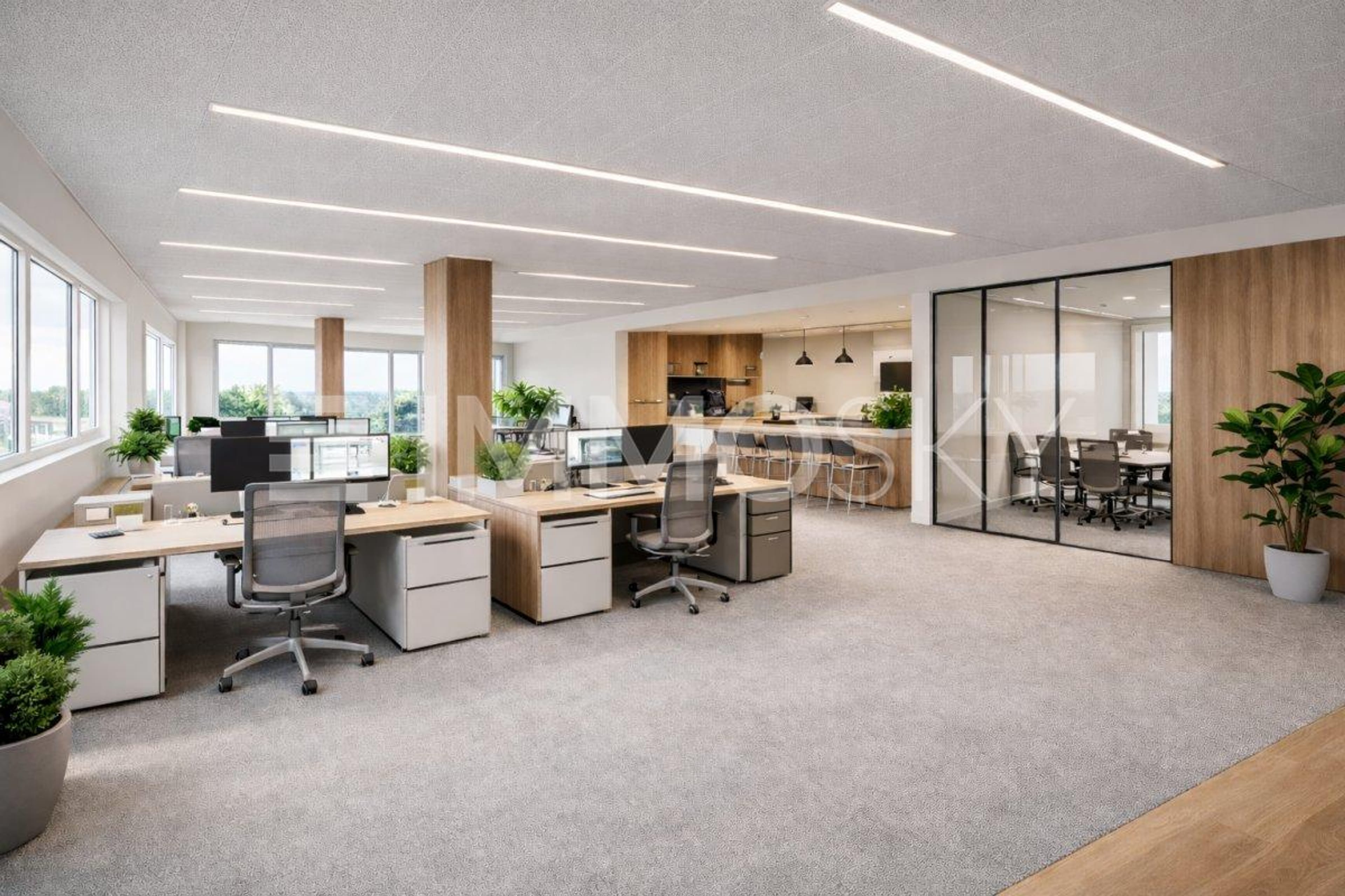 Rohbau-Bürofläche im Neubau - Bild 1