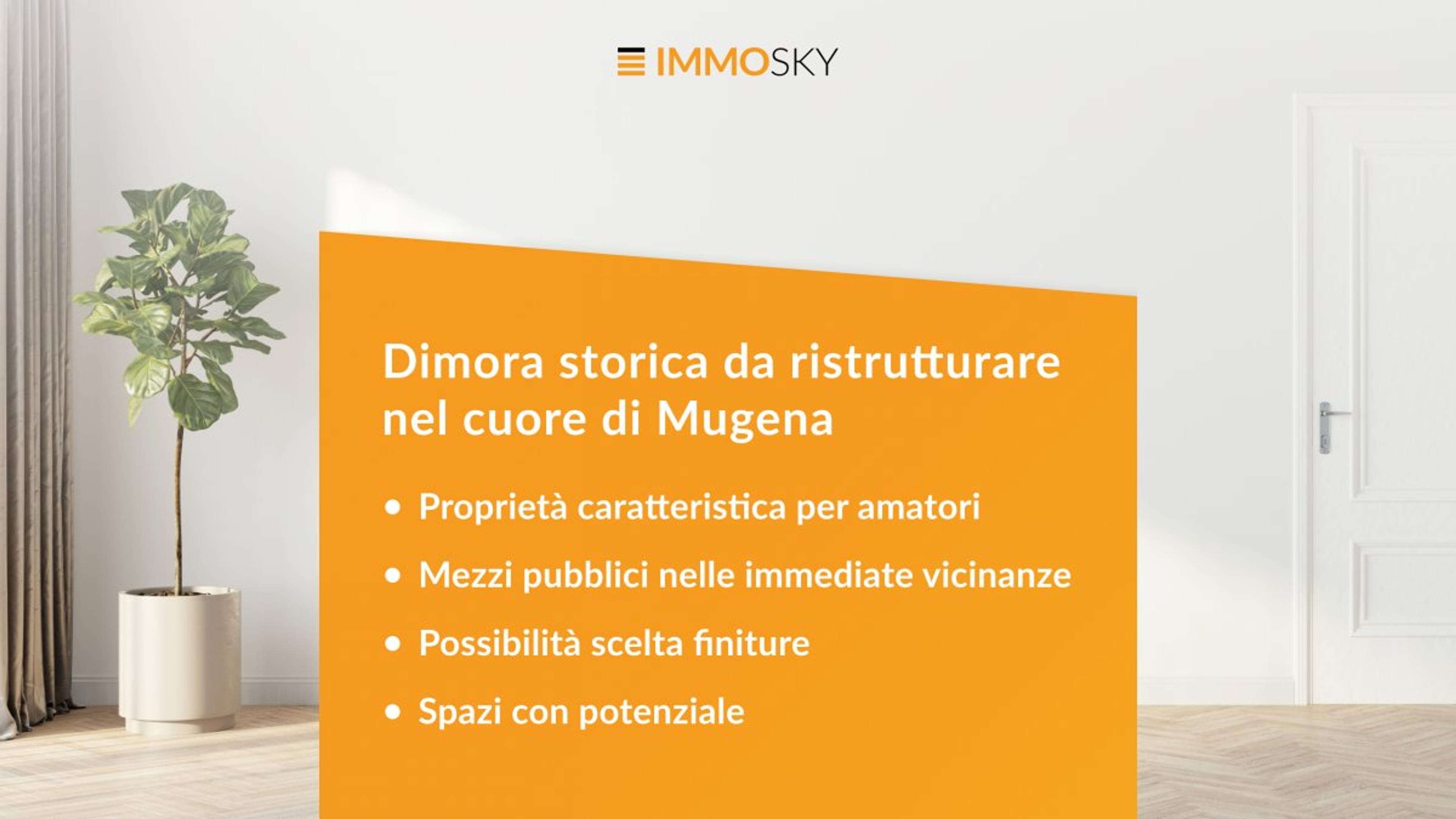 Ristruttura la tua casa dei sogni nel cuore di Mugena - Bild 1