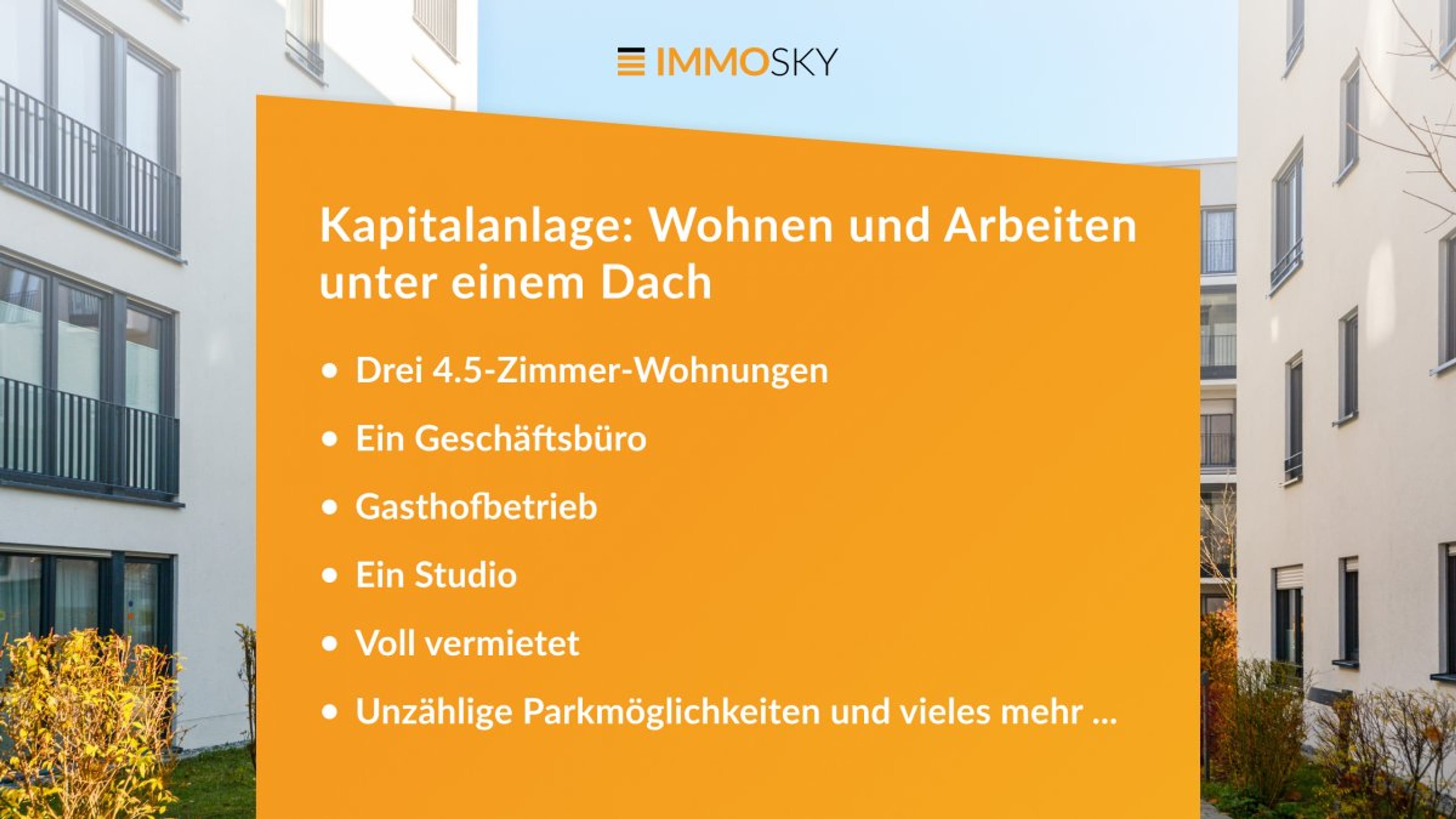 Attraktive Lage. Durchdachtes Konzept. Solide Erträge - Bild 1