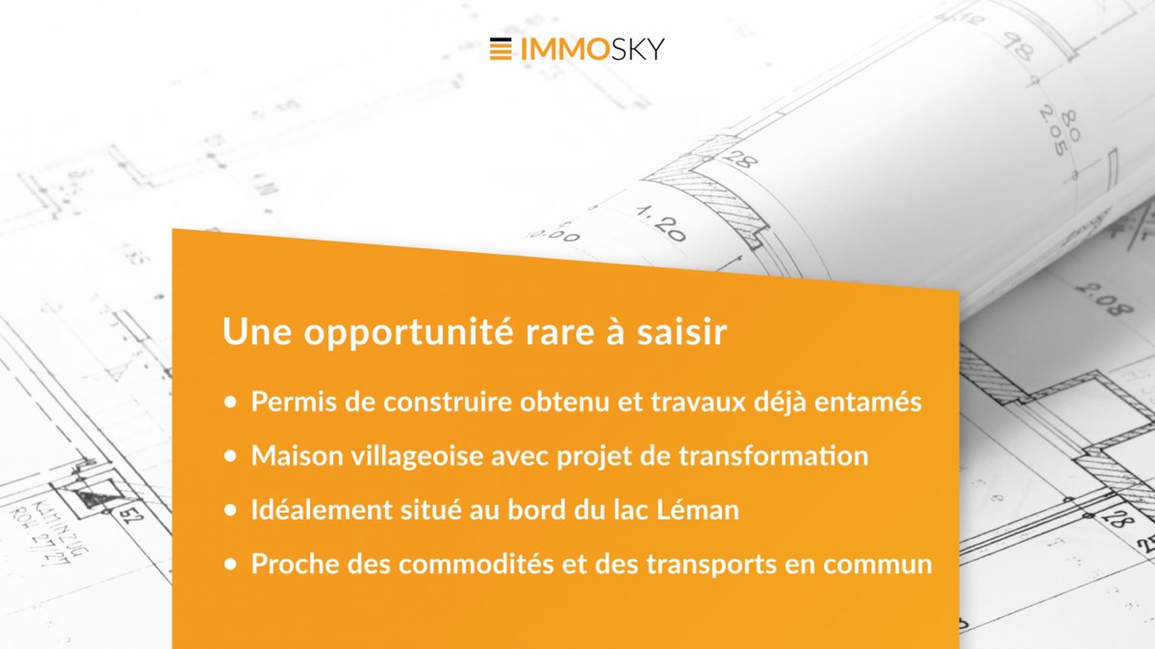 Votre futur projet : terrain avec permis de construire à St-Gingolph - Bild 1