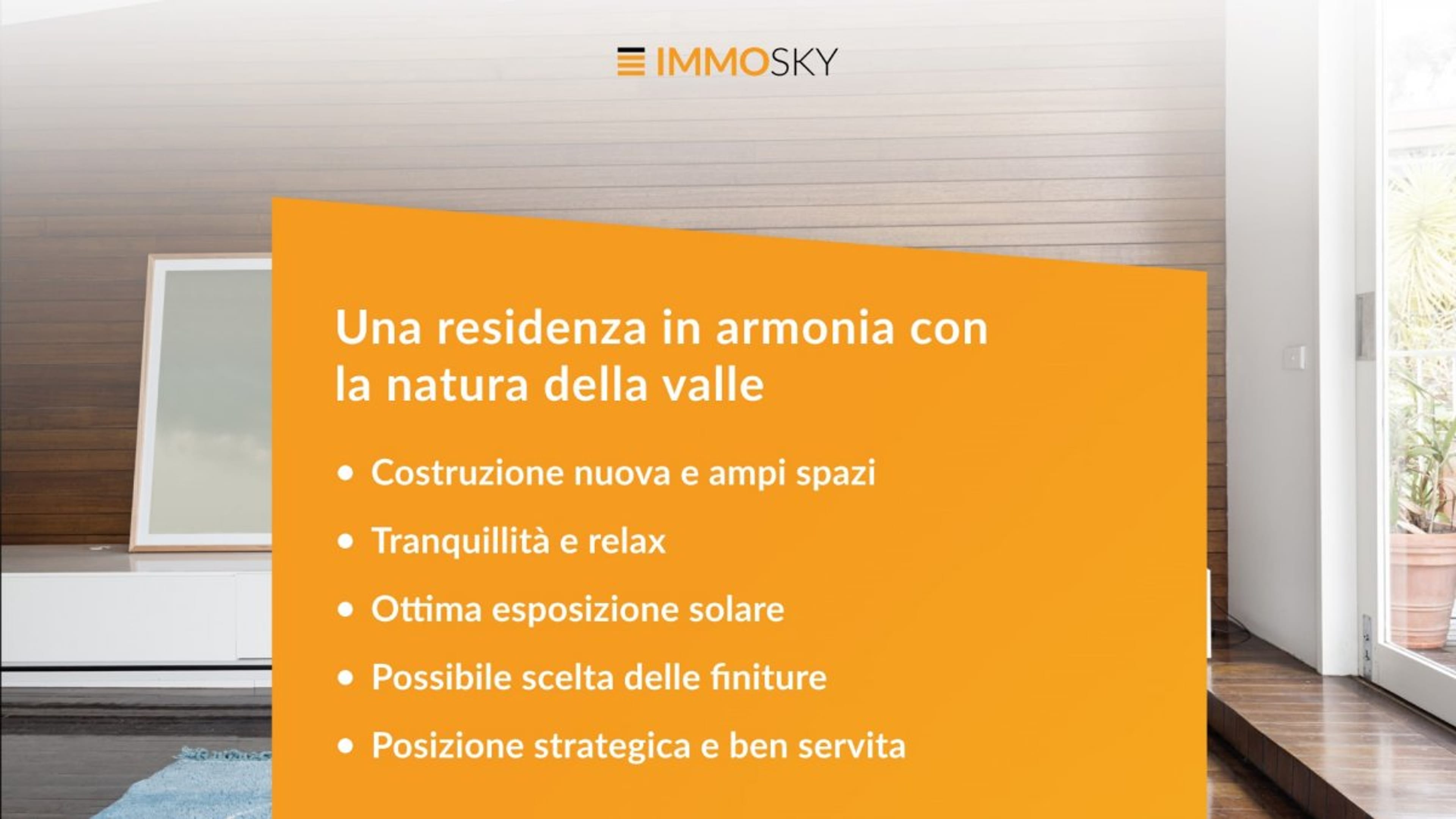Una residenza in armonia con la natura della valle - Bild 1
