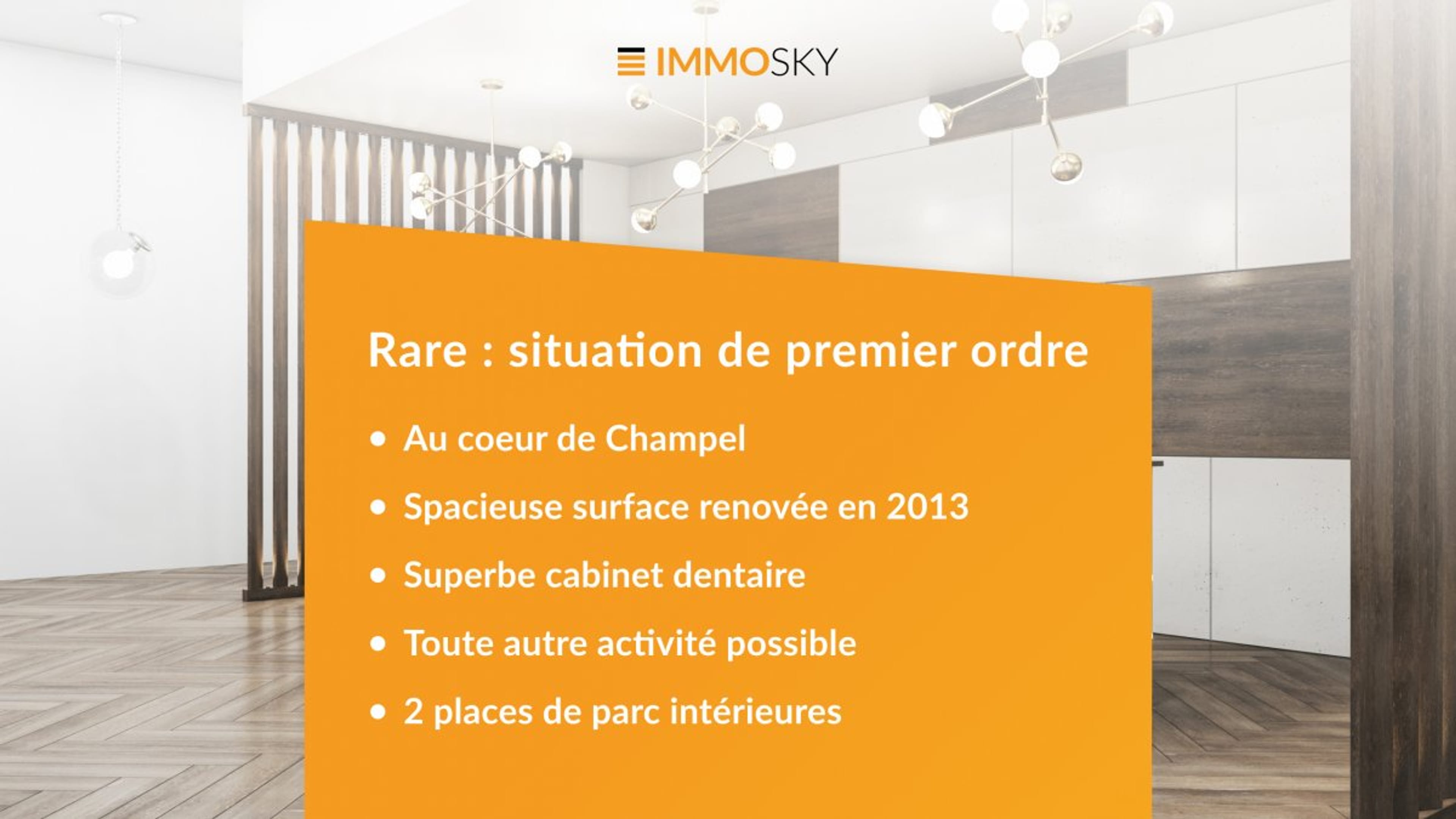 Opportunité rare : local commercial d'env. 185m² à Champel - Bild 1