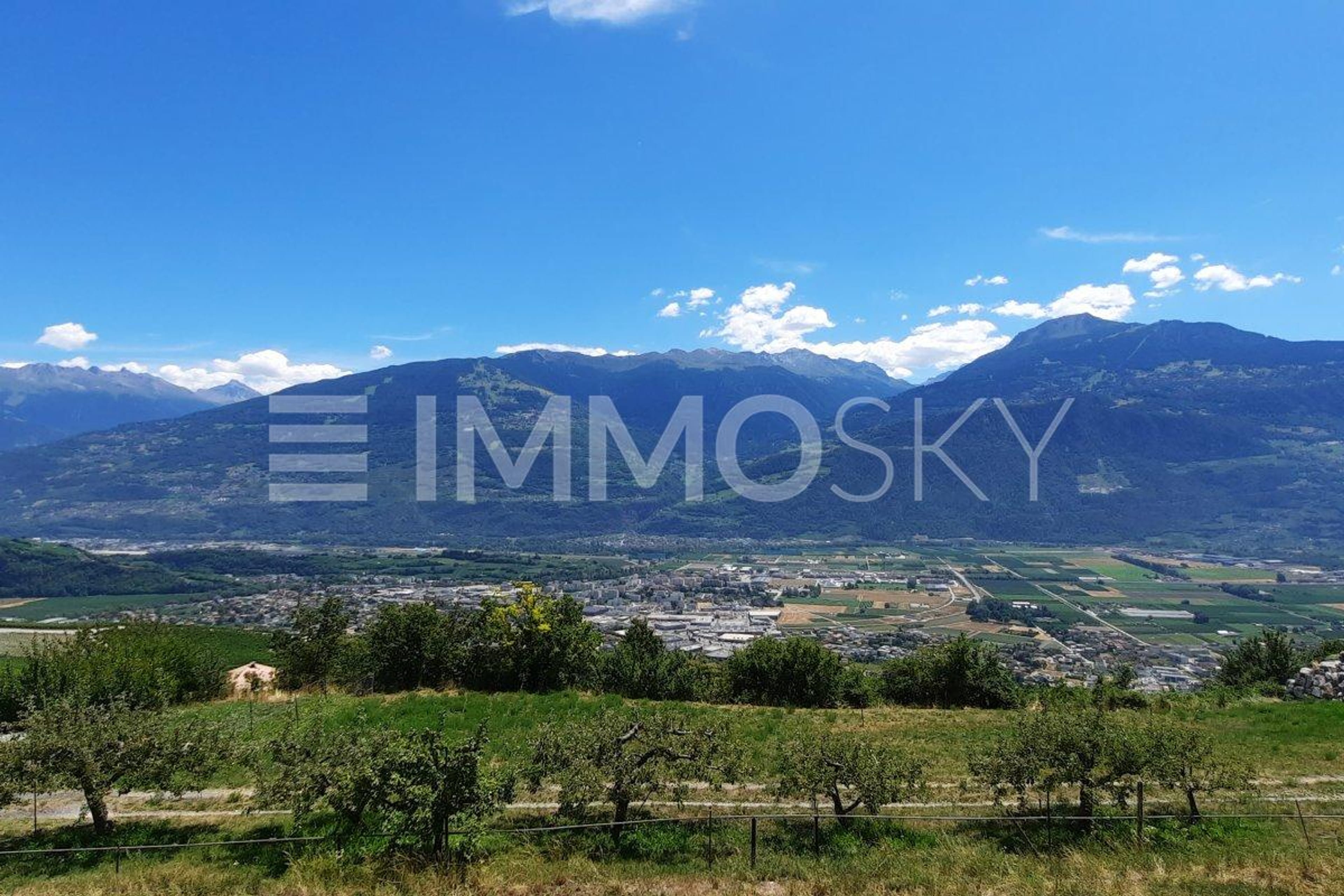 Terrain à bâtir avec vue à couper le souffle sur le Valais - Bild 3