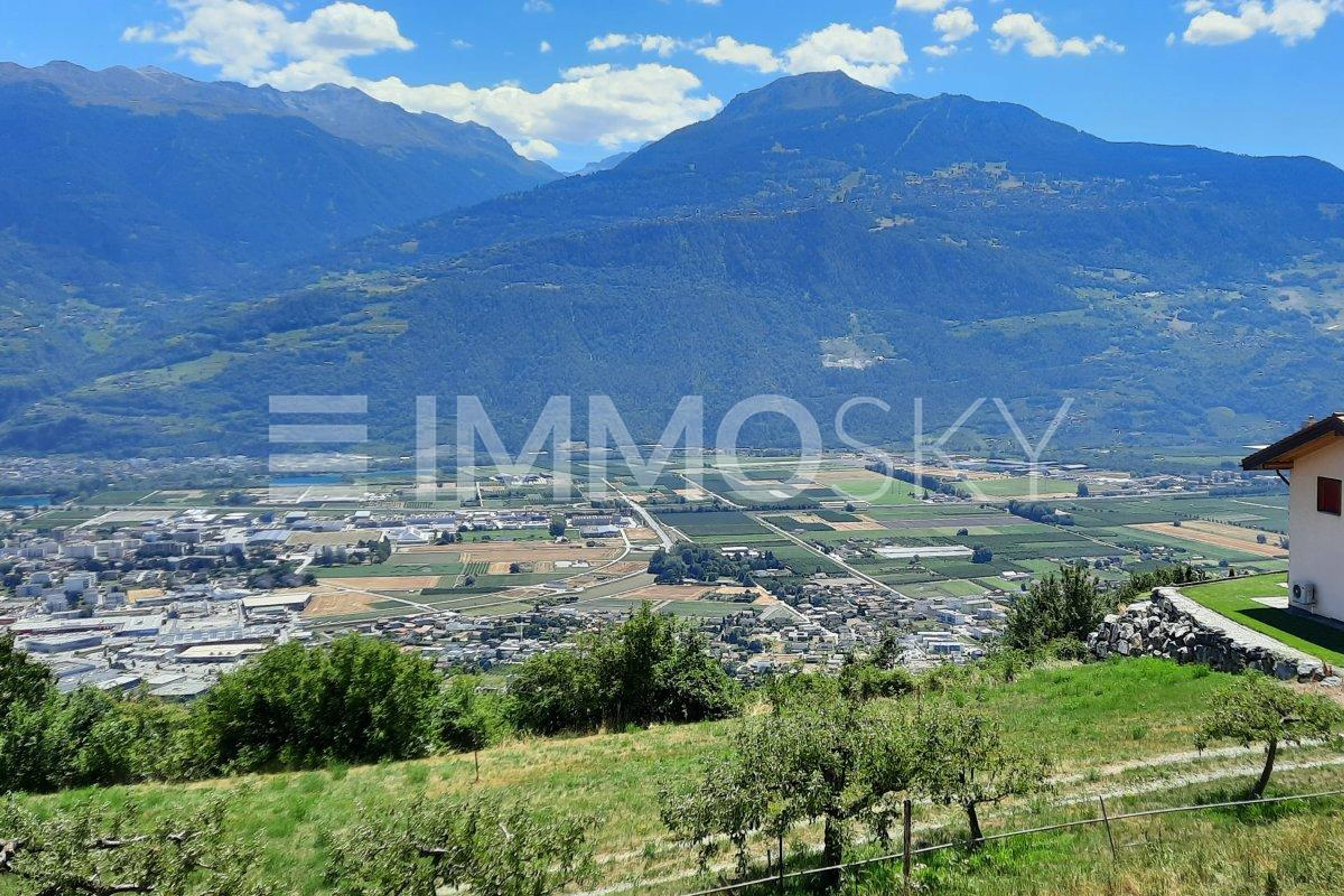 Terrain à bâtir avec vue à couper le souffle sur le Valais - Bild 2