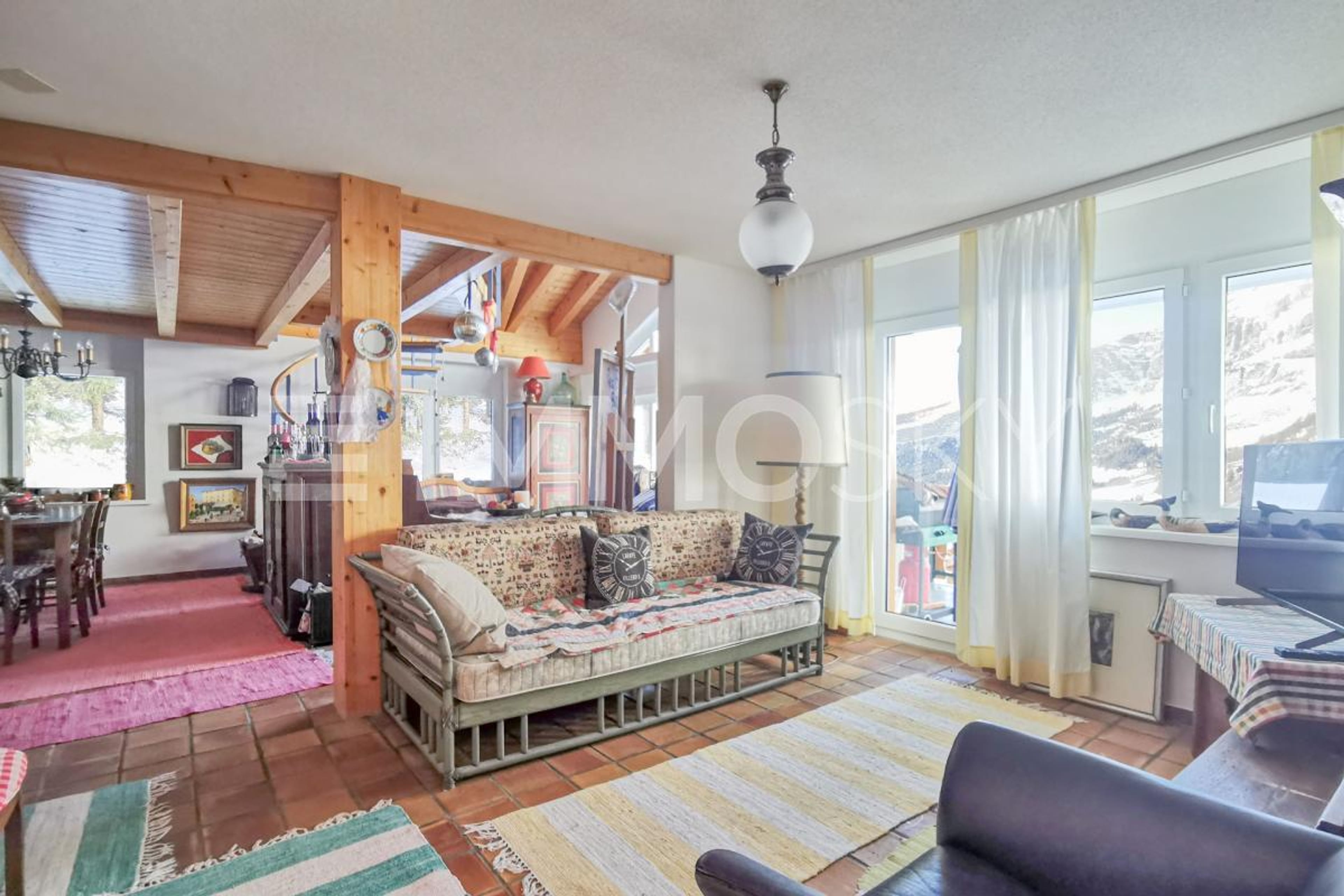 VIRTUAL TOUR Ferienwohnung mit Aussicht in Leukerbad - Bild 3