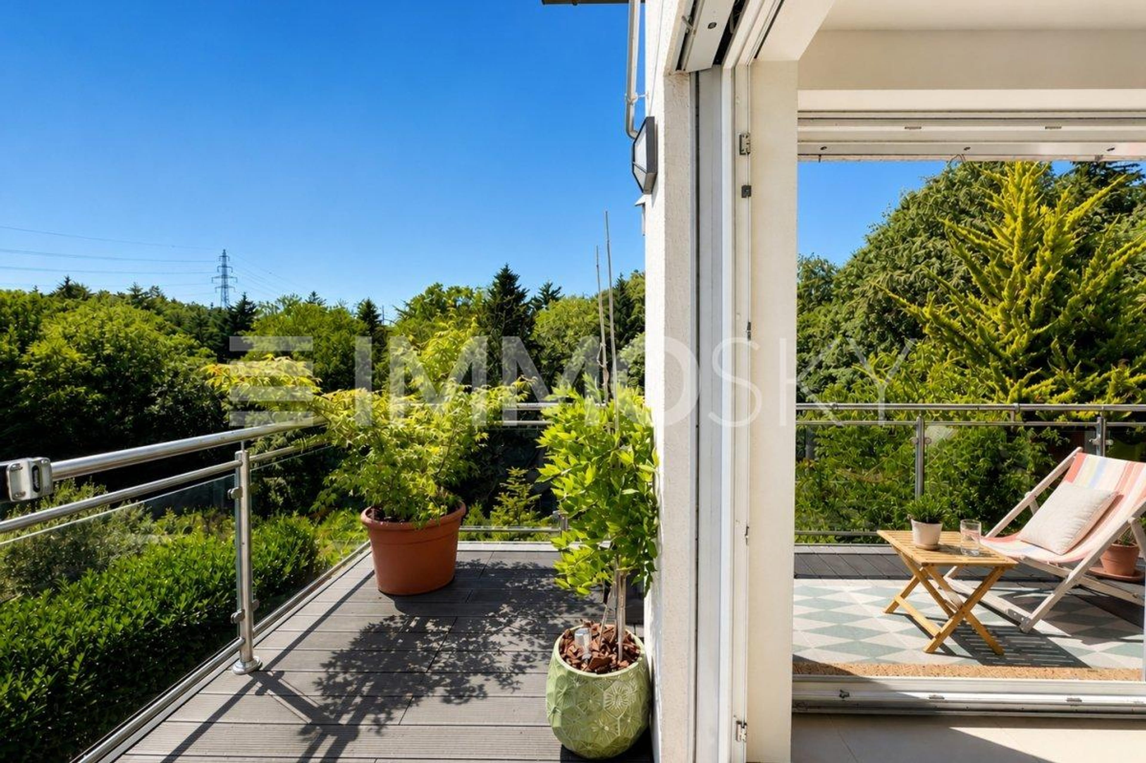 Lausanne : Magnifique 4.5 pièces avec grand balcon et vue sur la forêt - Bild 1