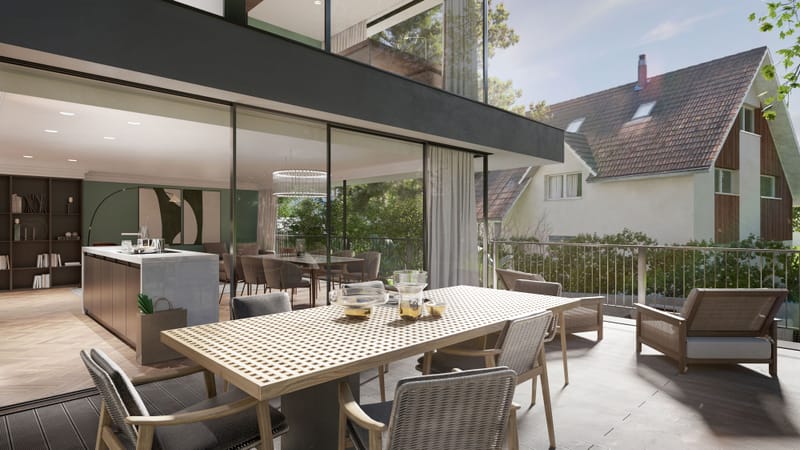 Ihr Traumhaus: Villa Yuni in Niederhasli (Haus West)
